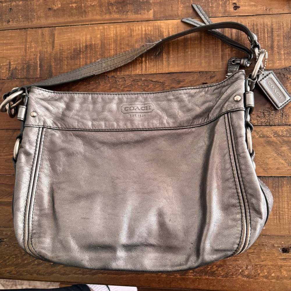 Vintage‎ COACH Metallic Bag